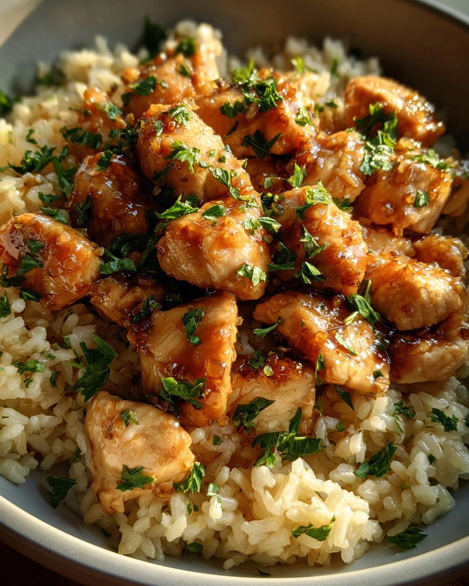 Foolproof Honey Garlic Chicken 15-Min Prep Dinner 6 Honey Garlic Chicken and Rice Skillet - detail 2