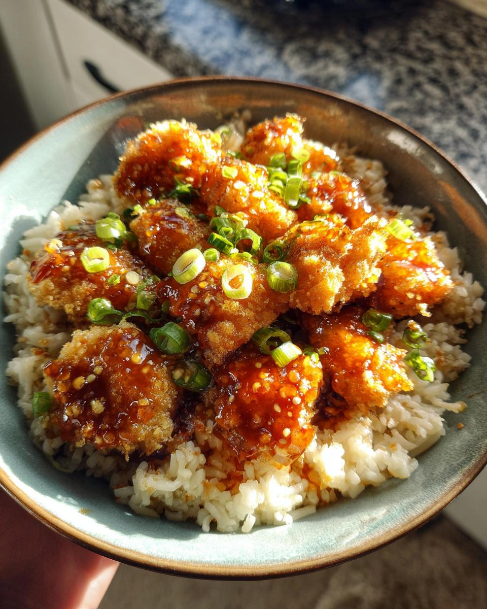 Japanese Katsu Bowl: 1 Quick, Delicious Meal 6 Japanese Katsu Bowl – Crispy Chicken Over Fluffy Rice - detail 2