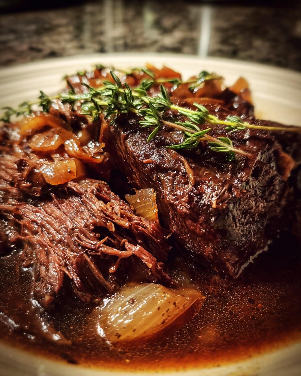 Amazing Juicy French Onion Pot Roast in 4 Hours 5 Juicy French Onion Pot Roast - detail 1