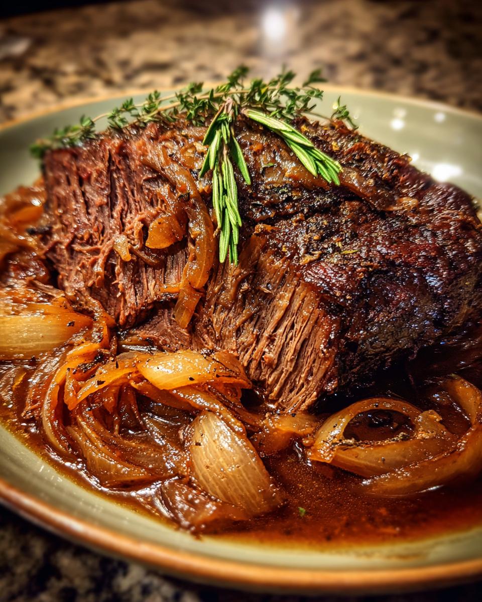 Amazing Juicy French Onion Pot Roast in 4 Hours 6 Juicy French Onion Pot Roast - detail 2