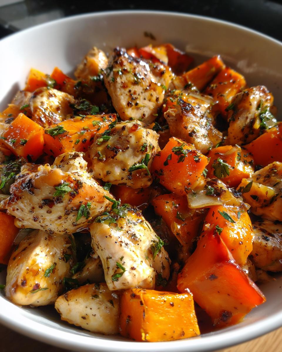 Amazing Maple Dijon Chicken Bowls 550 Cal 6 Maple Dijon Chicken & Roasted Sweet Potato Bowls - The Comfort Spoon - detail 2