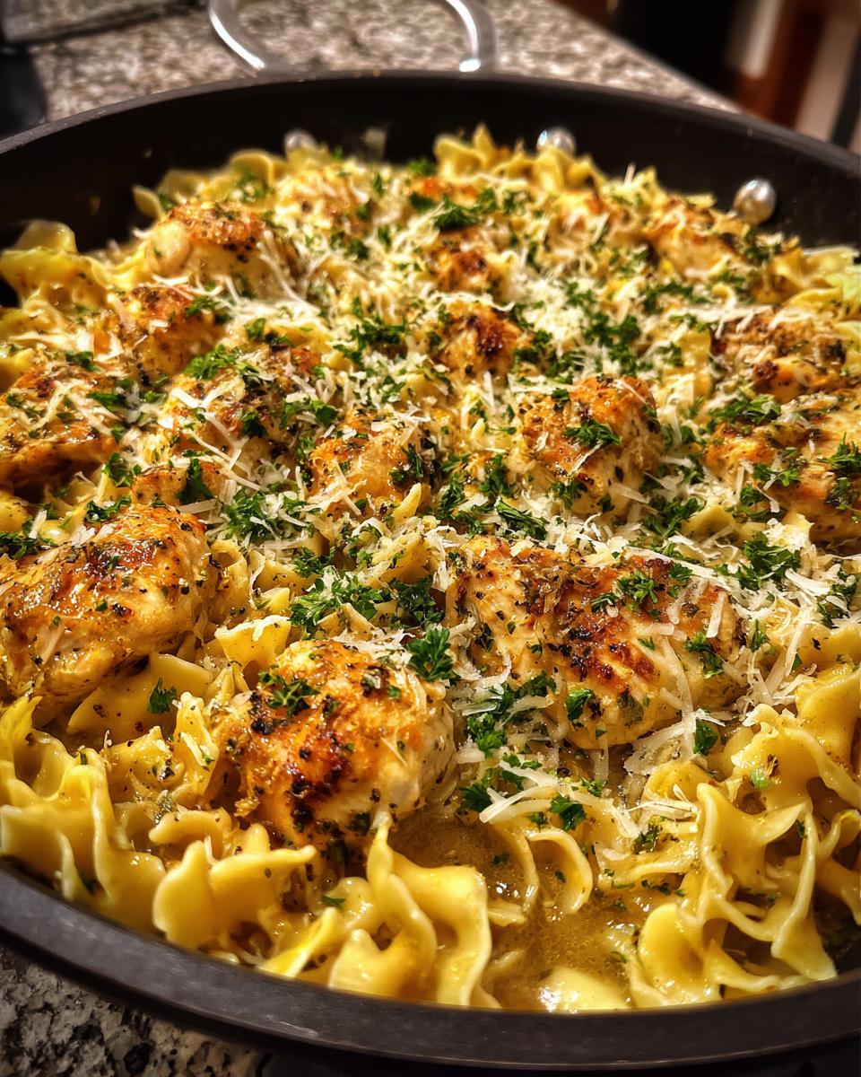 Amazing One-Pan Chicken with Buttered Noodles 5 One-Pan Chicken with Buttered Noodles - detail 1