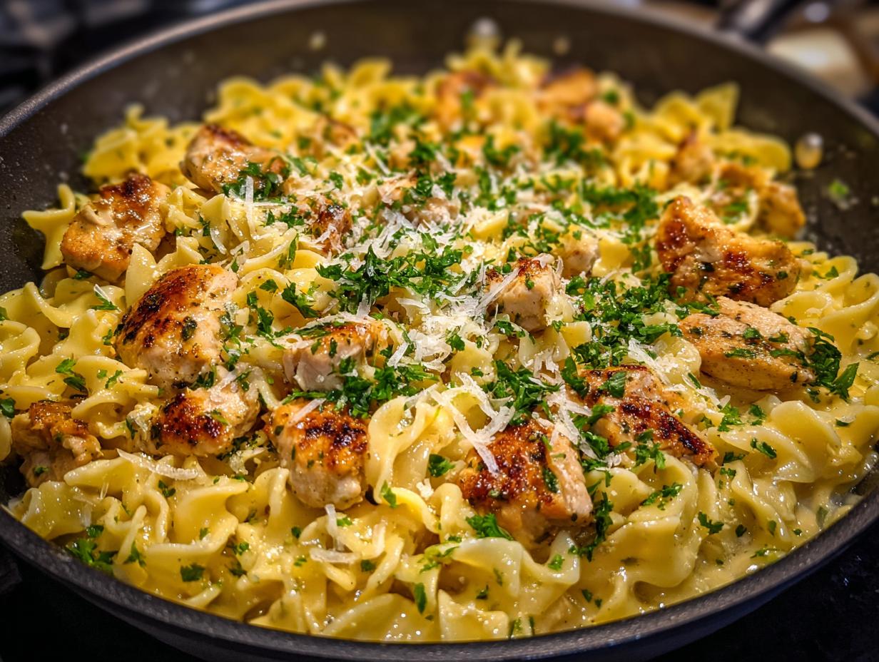 Amazing One-Pan Chicken with Buttered Noodles 7 One-Pan Chicken with Buttered Noodles - detail 3