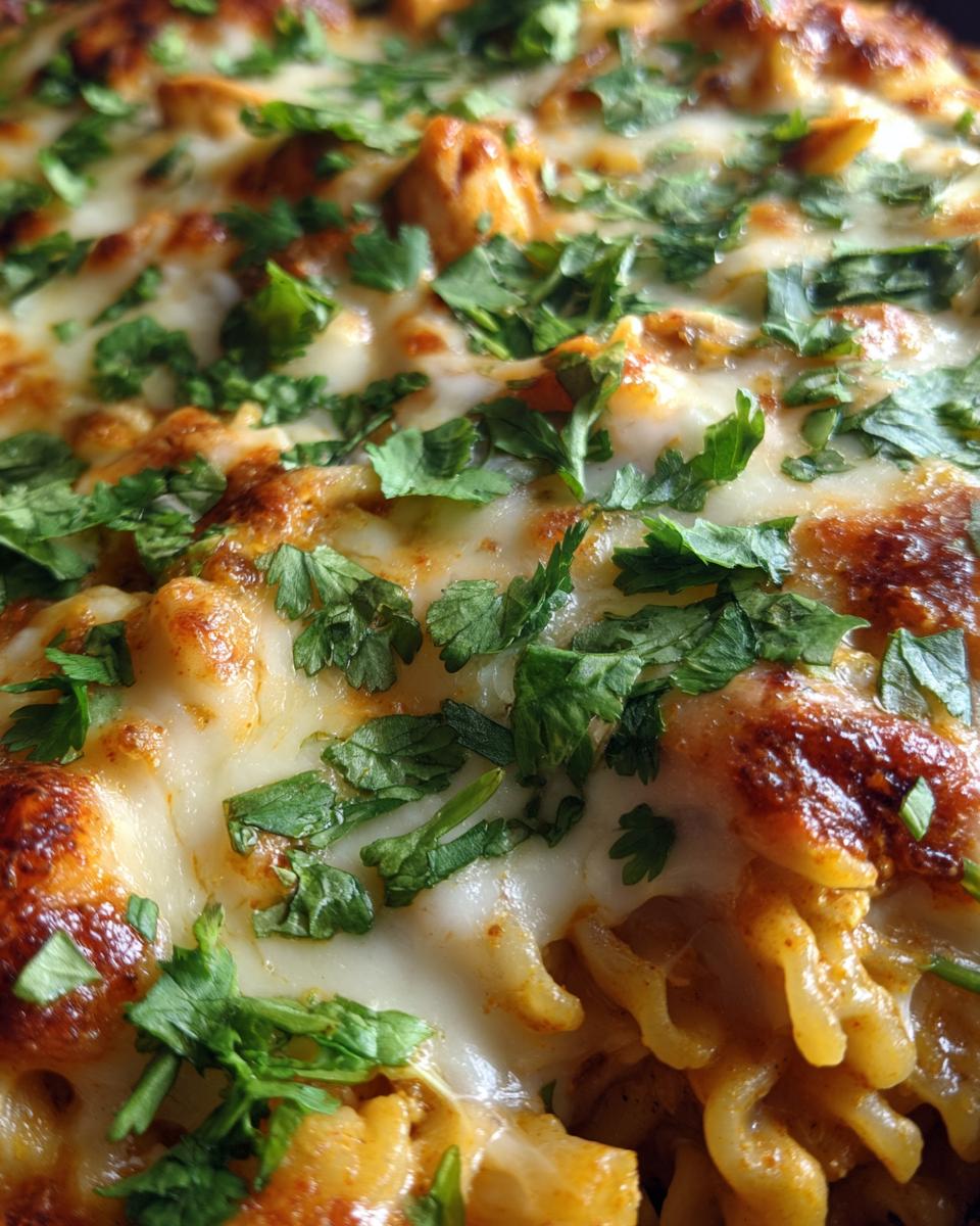 One Pot Chicken Enchilada Pasta - detail 3