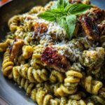 One Pot Chicken Pesto Pasta