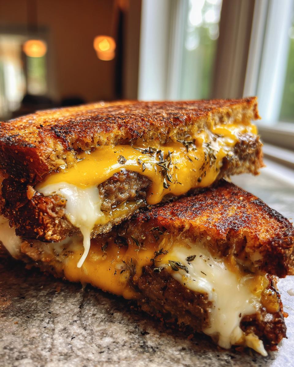 Patty Melts with Secret Sauce - detail 1