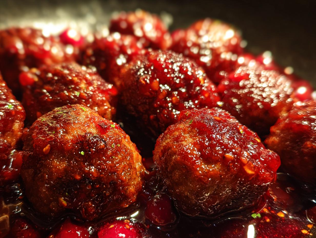 Amazing Quick Christmas Cranberry Meatballs 7 Quick Christmas Cranberry Meatballs - detail 3