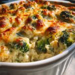 Quick Creamy Chicken Broccoli Rice Casserole