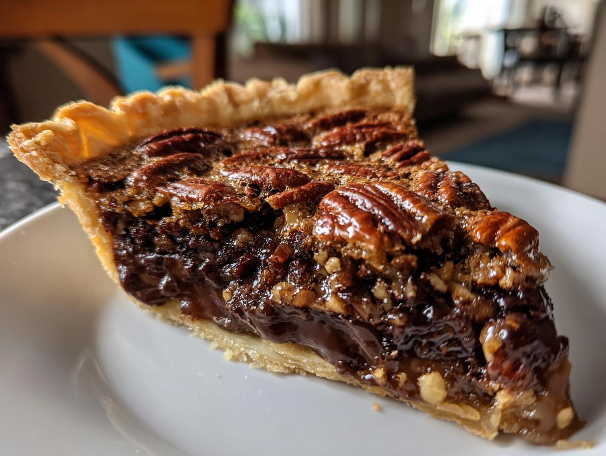 Quick Thanksgiving Chocolate Pecan Pie Recipe in 50 Minutes 6 Quick Thanksgiving Chocolate Pecan Pie Recipe - detail 2
