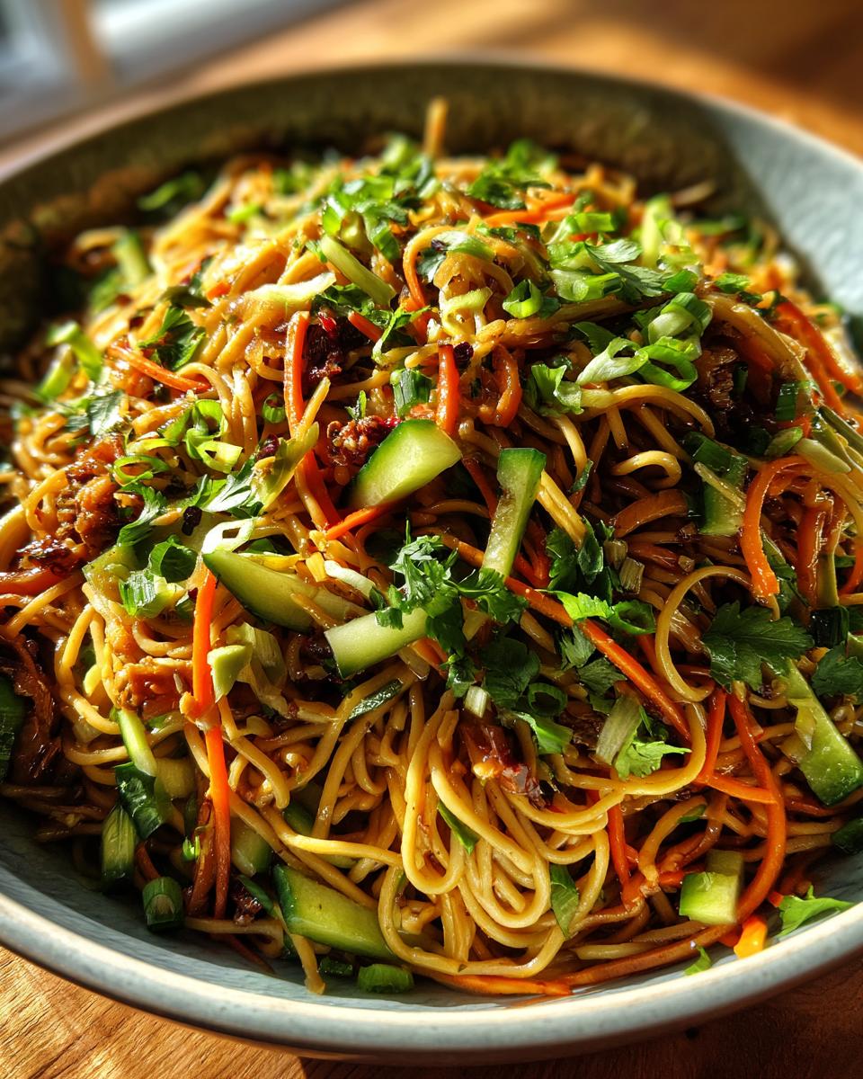 Awesome 🥢 Refreshing Cold Noodles in 15 Mins 6 🥢 Refreshing Cold Mixed Noodles Recipe – Easy Summer Asian-Style Meal - detail 2