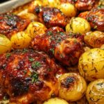 Sheet Pan BBQ Chicken and Potatoes