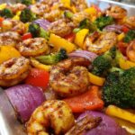 Sheet Pan BBQ Shrimp and Veggies