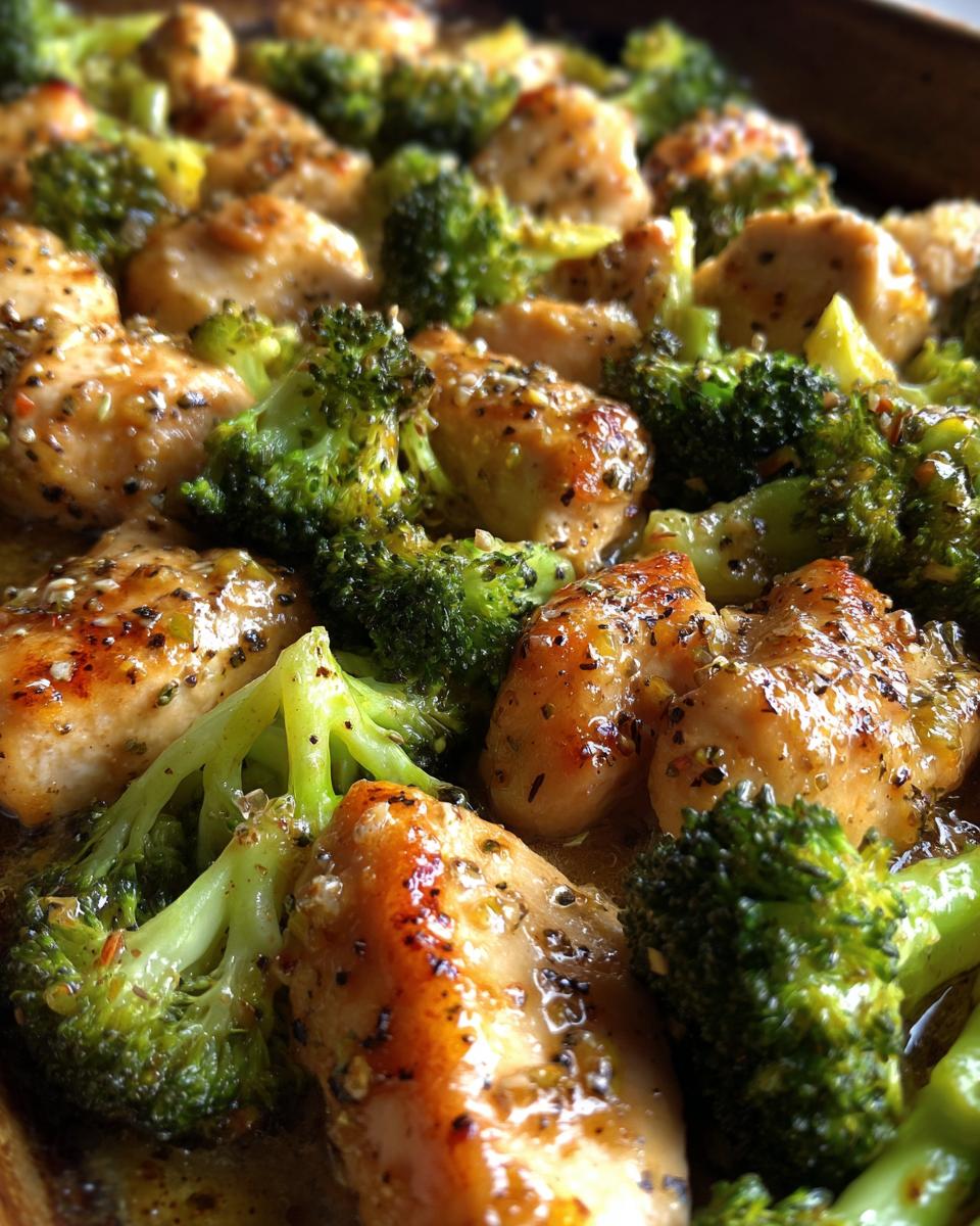 Sheet Pan Garlic Butter Chicken & Broccoli: 1 Amazing Meal 5 Sheet Pan Garlic Butter Chicken and Broccoli - detail 1