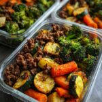 Sheet Pan Ground Beef & Roasted Veggie Boxes