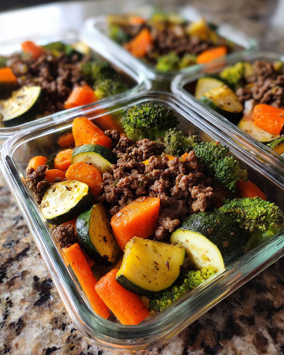 Sheet Pan Ground Beef & Roasted Veggie Boxes - detail 3