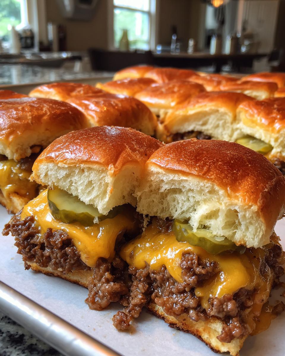 30-Minute Sheet Pan Ground Beef Sliders for Epic Parties 5 Sheet Pan Ground Beef Sliders – Holiday Party Recipe - detail 1