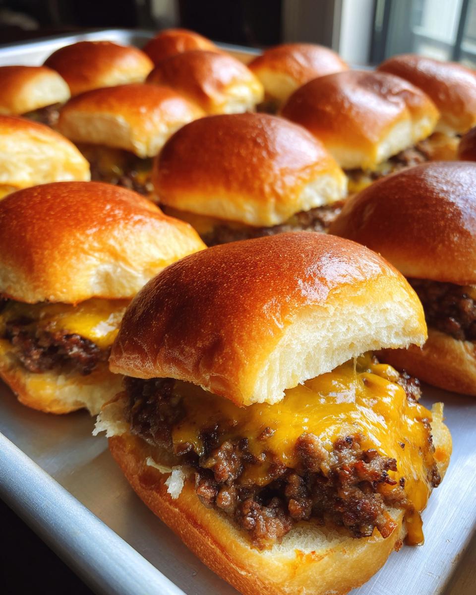 30-Minute Sheet Pan Ground Beef Sliders for Epic Parties 6 Sheet Pan Ground Beef Sliders – Holiday Party Recipe - detail 2
