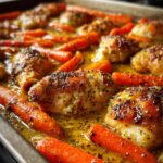 Sheet Pan Honey Mustard Chicken and Carrots