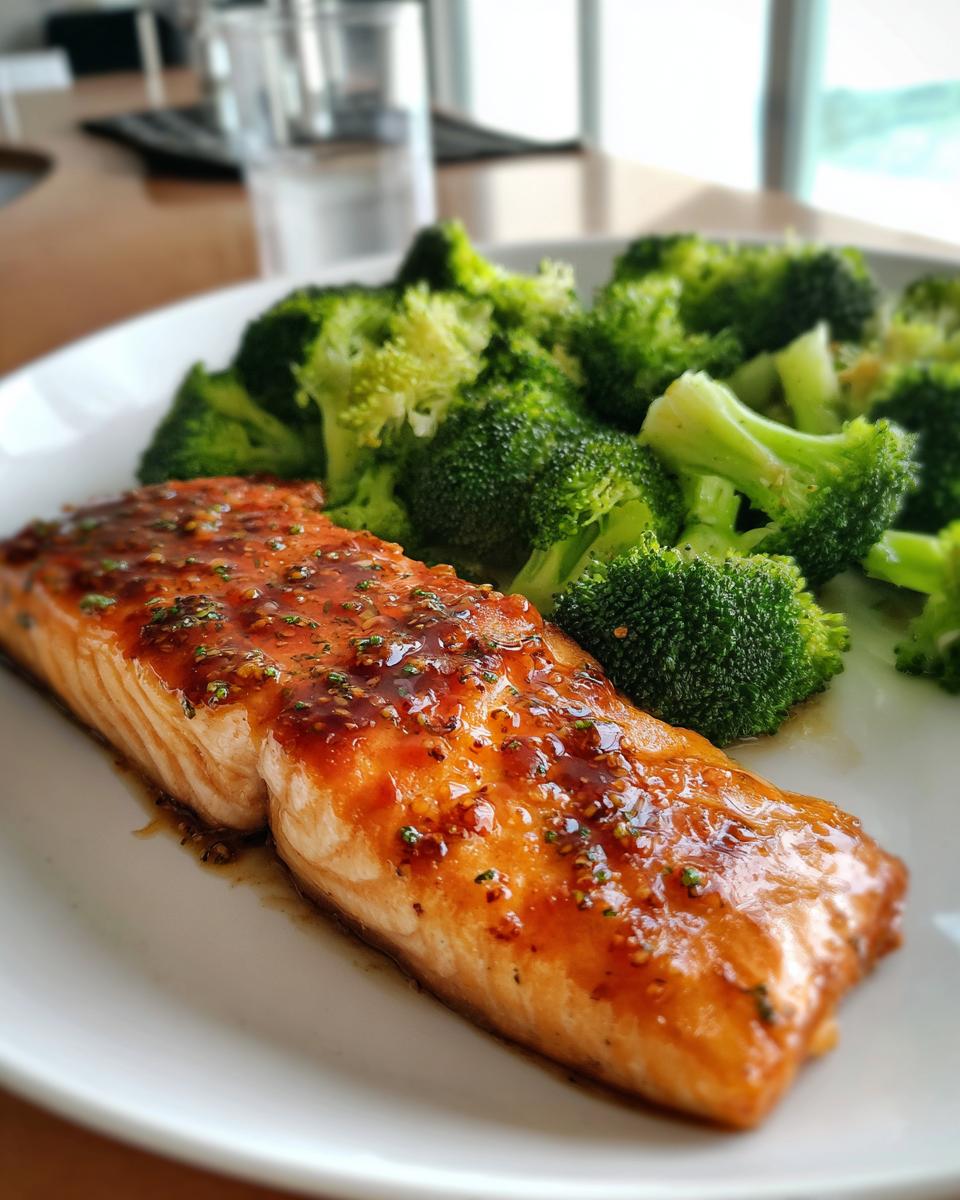 Sheet Pan Honey Soy Salmon and Broccoli - detail 2