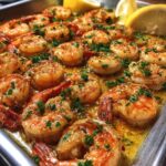 Sheet Pan Lemon Garlic Butter Shrimp