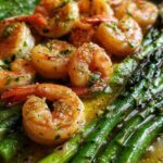 Sheet Pan Lemon Garlic Shrimp and Asparagus