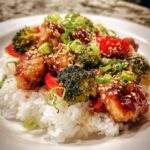 Sheet Pan Teriyaki Chicken and Rice