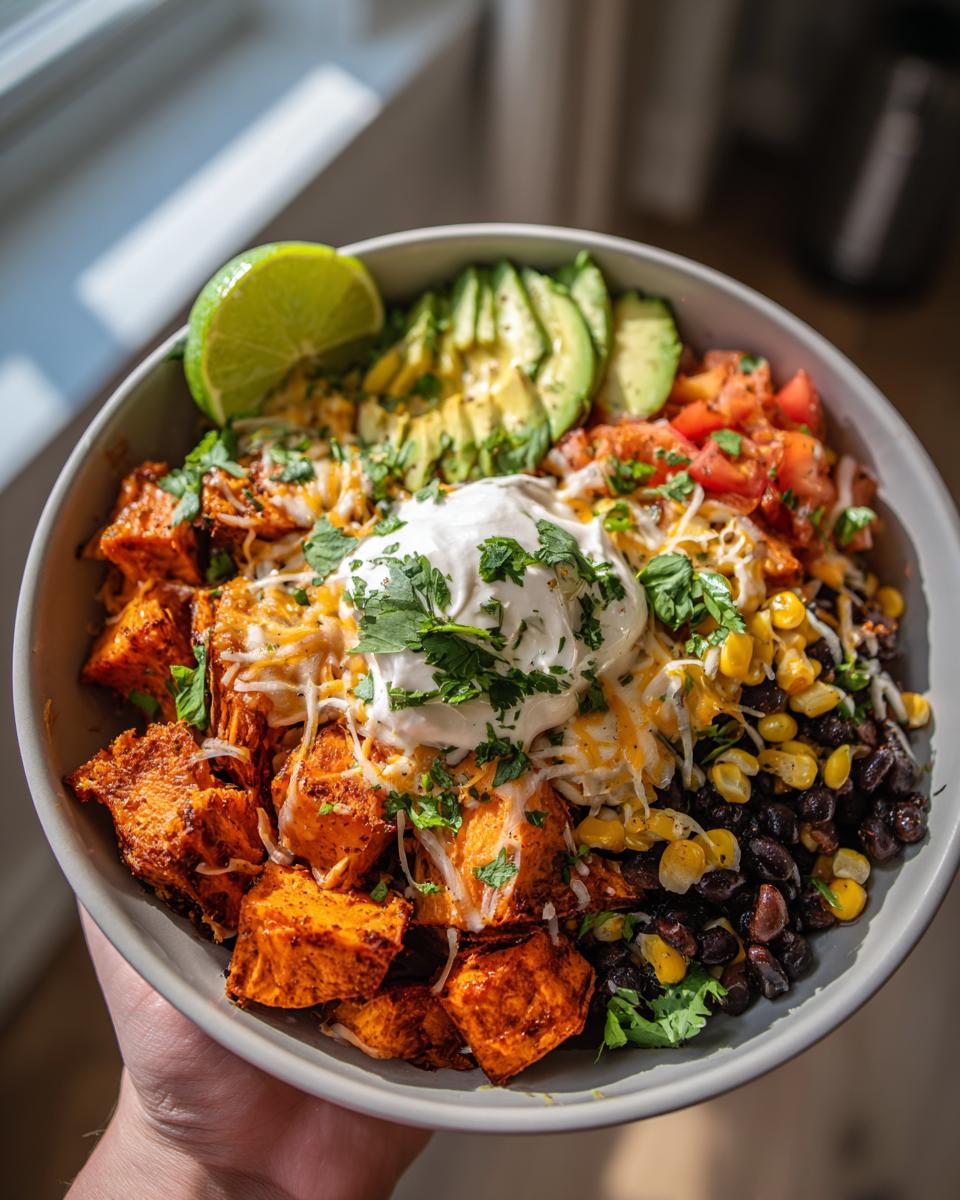 Simple Sweet Potato Taco Bowls - detail 1