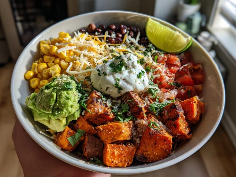 Simple Sweet Potato Taco Bowls