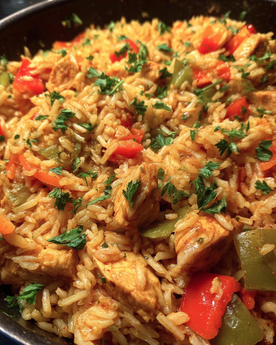 Flavorful Spicy Cajun Chicken and Rice Skillet 6 Spicy Cajun Chicken and Rice Skillet - detail 2