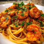 Spicy Cajun Shrimp Pasta