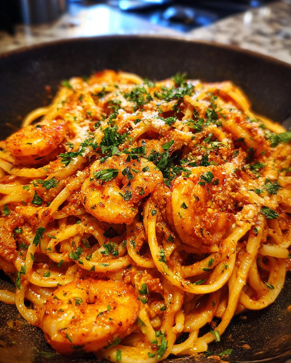 Quick & Delicious Spicy Cajun Shrimp Pasta 6 Spicy Cajun Shrimp Pasta - detail 2