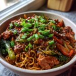 Spicy Chicken Ramen Stir Fry