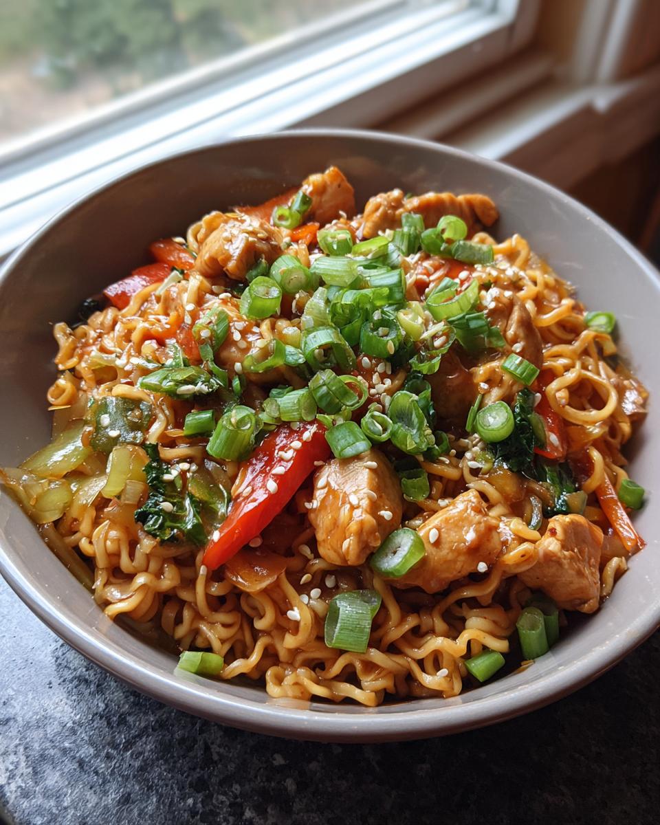Spicy Chicken Ramen Stir Fry: 30 Min Flavor Burst 6 Spicy Chicken Ramen Stir Fry - detail 2
