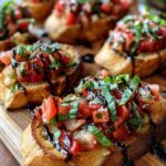 Super Easy Bruschetta Recipe | Easy bruschetta, Easy bruschetta recipe, Recipes