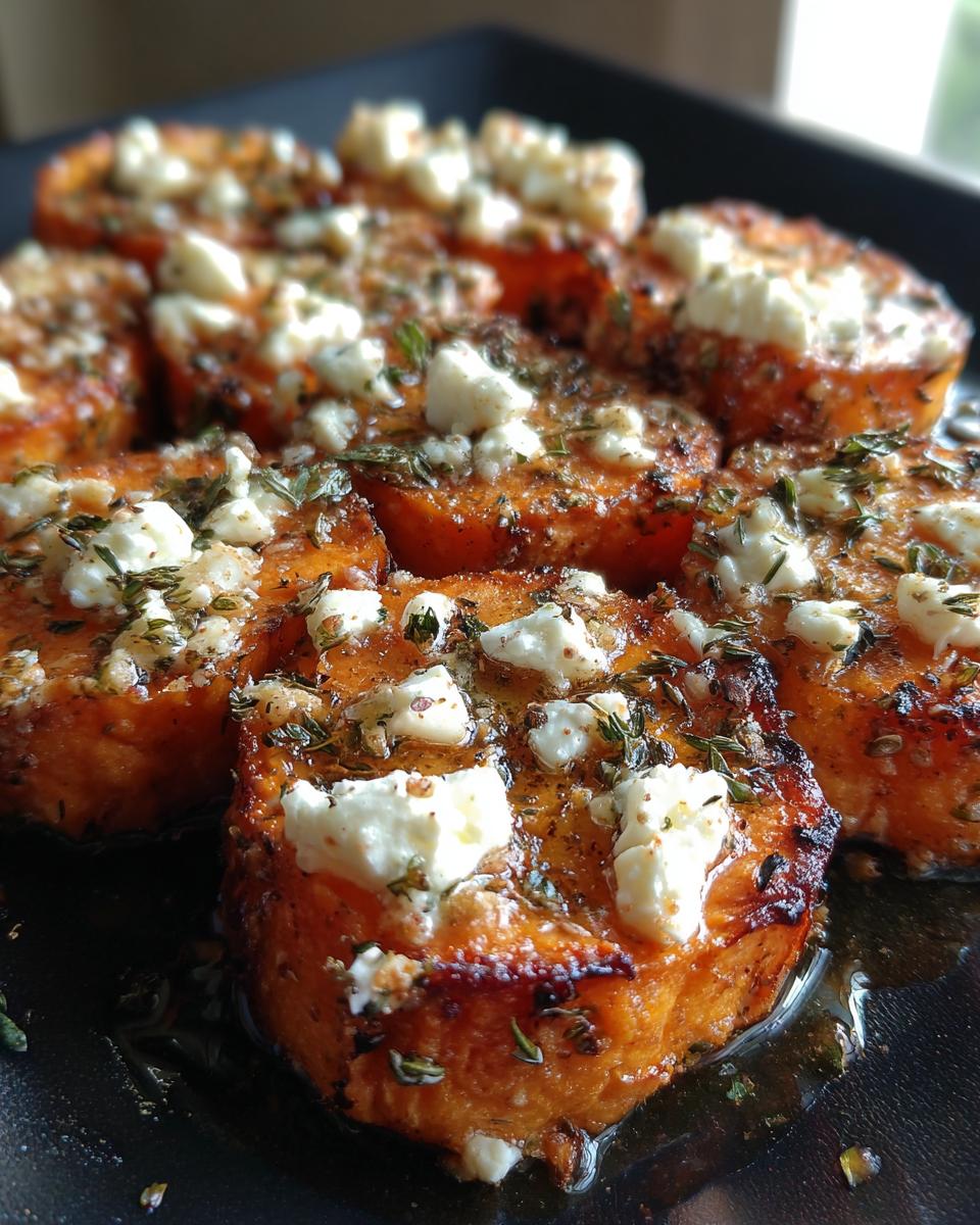 Sweet Potato Recipes: 1 Honey Feta Bite 6 Sweet Potato Recipes: Honey Feta Sweet Potato Rounds - detail 2