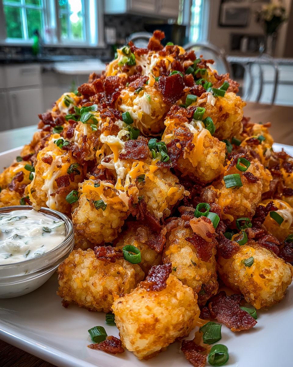 Tasty Loaded Tater Tot Appetizers Recipe - detail 2