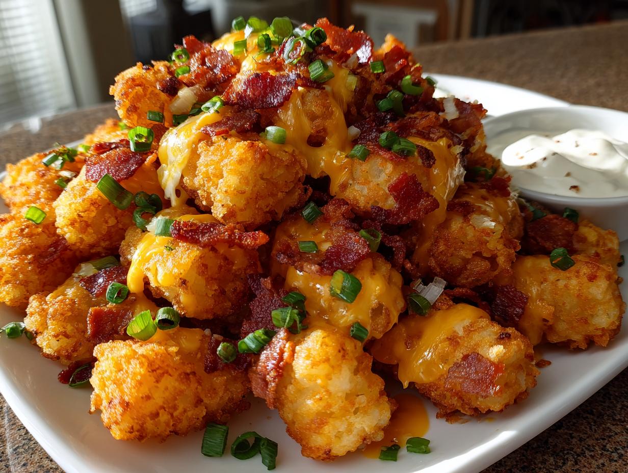 Tasty Loaded Tater Tot Appetizers Recipe - detail 3