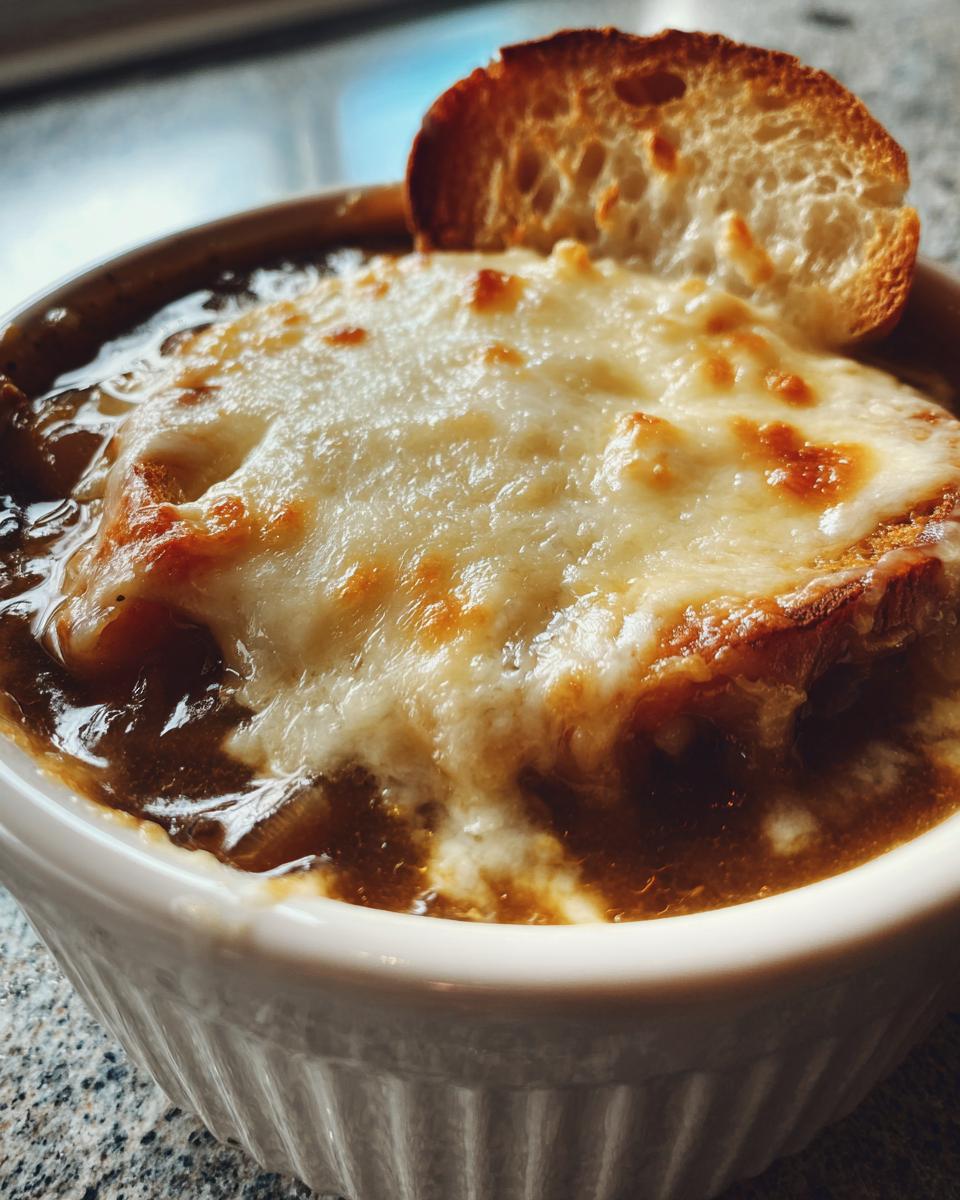 BEST Easy French Onion Soup: 40 Min Comfort 5 The BEST Easy French Onion Soup - detail 1