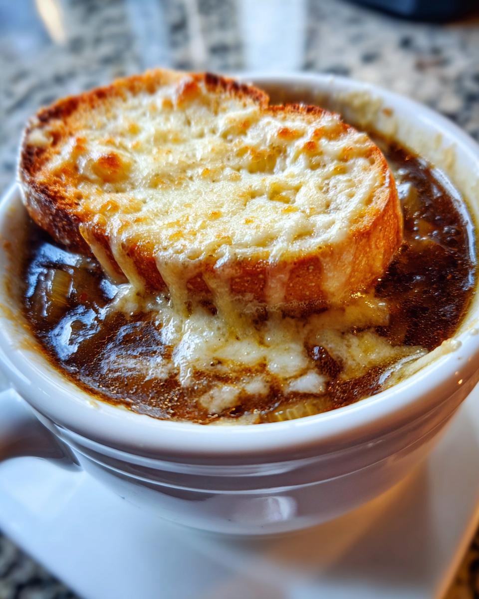 BEST Easy French Onion Soup: 40 Min Comfort 6 The BEST Easy French Onion Soup - detail 2