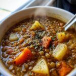 Vegetarian Lentil Soup - Wholefood Soulfood Kitchen