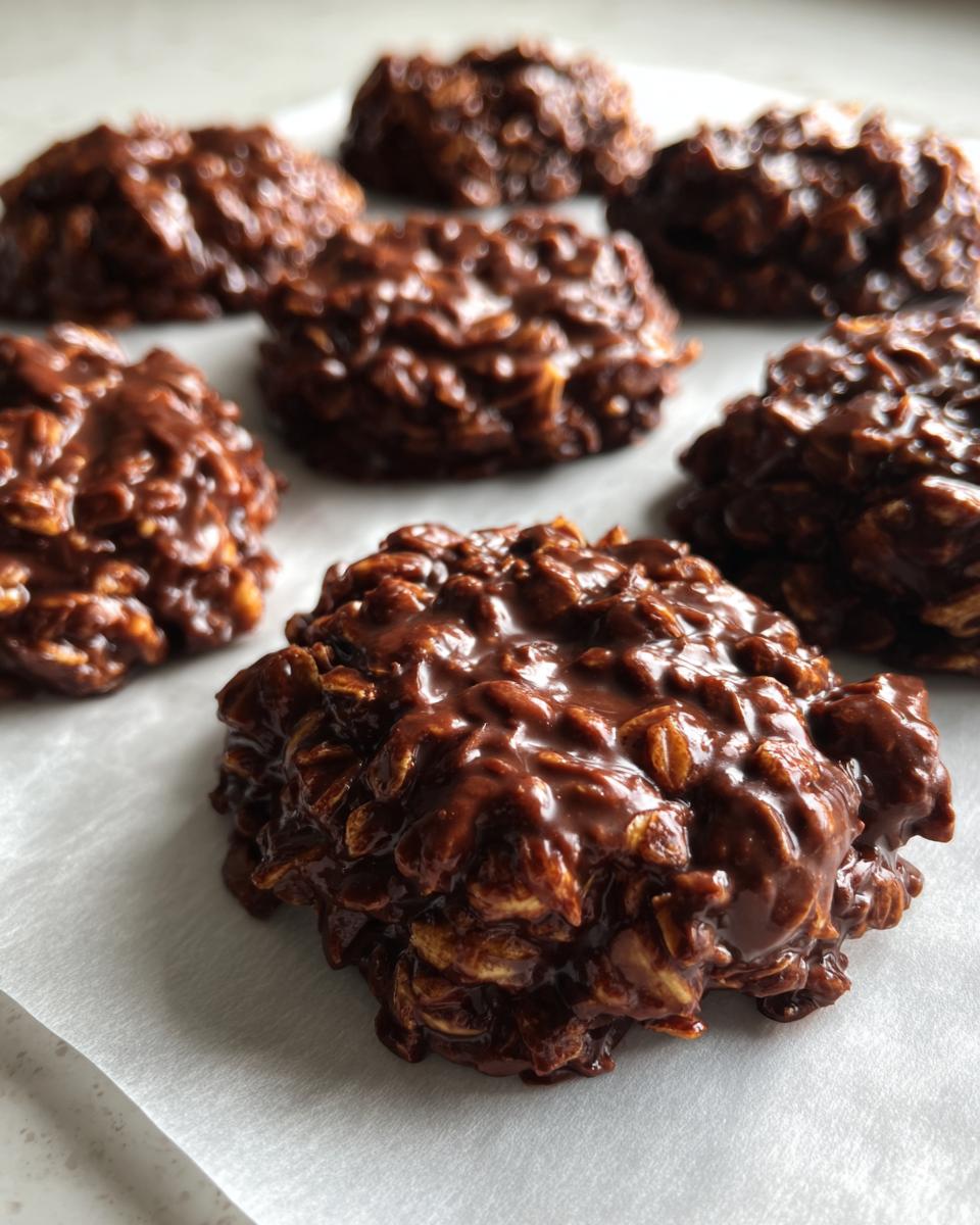 Amazing Vintage No-Bake Cookies 1min boil 6 Vintage No-Bake Cookies - detail 2