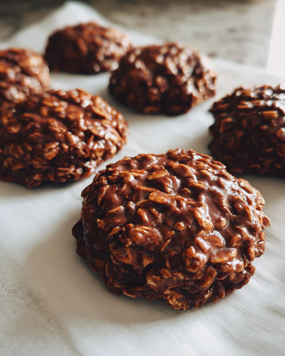 Amazing Vintage No-Bake Cookies 1min boil 7 Vintage No-Bake Cookies - detail 3